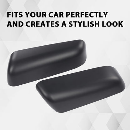 G-PLUS Mirror Cover Compatible with Ford F150 2009-2014 9L3Z17D743BAPTM 9L3Z17D742BAPTM Primed Left & Right 2pcs