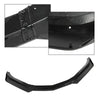 G-PLUS Front Bumper Lip Splitter 1LE Style Compatible with Chevy Camaro LT/LS/RS/SS Models 2016-2023 (Will Not Fit ZL1 Bumper Models) Textured Carbon Fiber Black