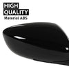 G-PLUS Power Mirror Driver and Passenger Side Compatible with Honda Accord Sedan 2018-2022 1.5L HO1320328 HO1321328 76208TVAA02 76258TVAA02 Glossy Black 3-Pin Manual Folding