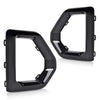 G-PLUS Front Fog Light Outer Bezel Cover Set Compatible with GMC Sierra 2019 2020 2021