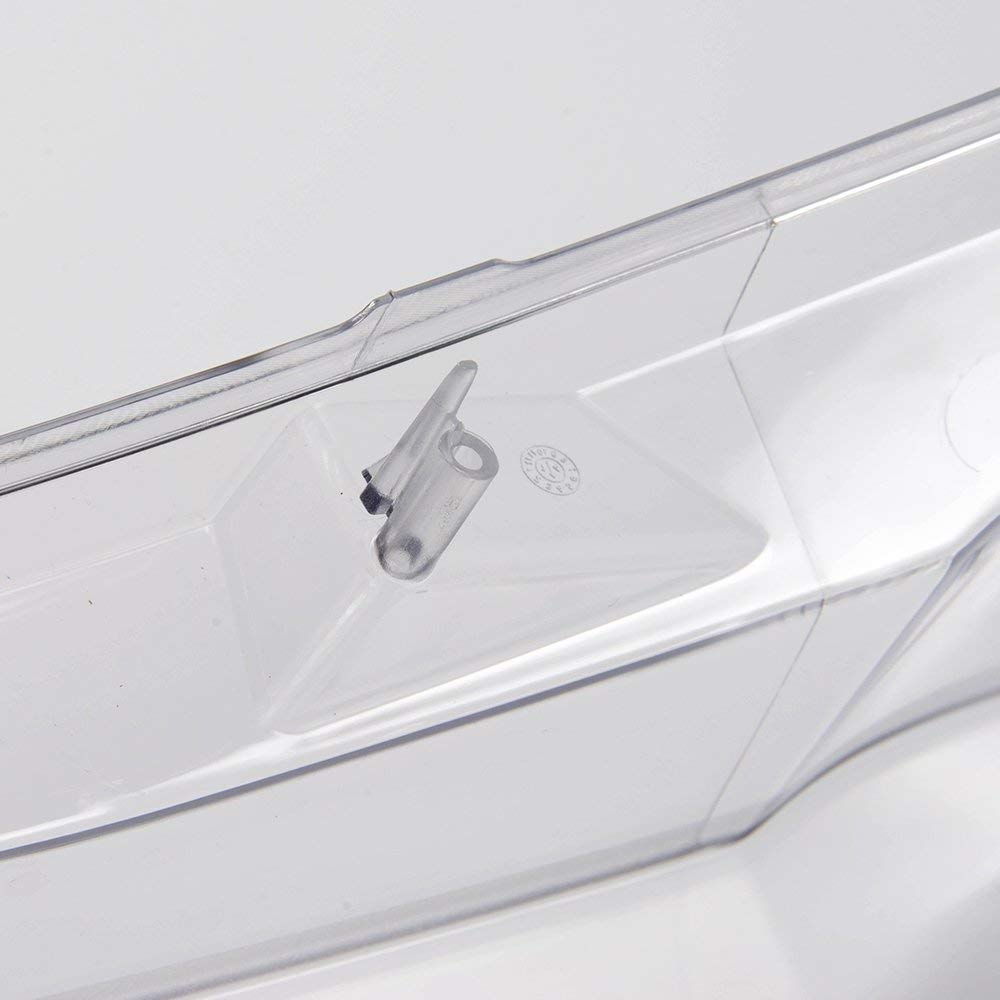 G-PLUS Left & Right Side Headlight Clear Lens Cover Replacement Lampshade Shell Compatible for BMW F10 F18 5-Series 520i 523i 525i 530i 535i 2010 2011 2012 2013 2014