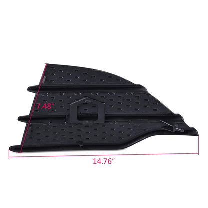 G-PLUS Front Lower Bumper Grill Cover Grille Insert Black Compatible with 2013-2016 Ford Escape S Sport Utility 4-DOOR Right Passenger Side FO1039124 CJ5Z-17E810-AA (American Version)