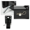 G-PLUS 2" Feet Steel Receiver Hitch with Hitch Pin Compatible with Hmmwv Humvee Military Black Powder Coated