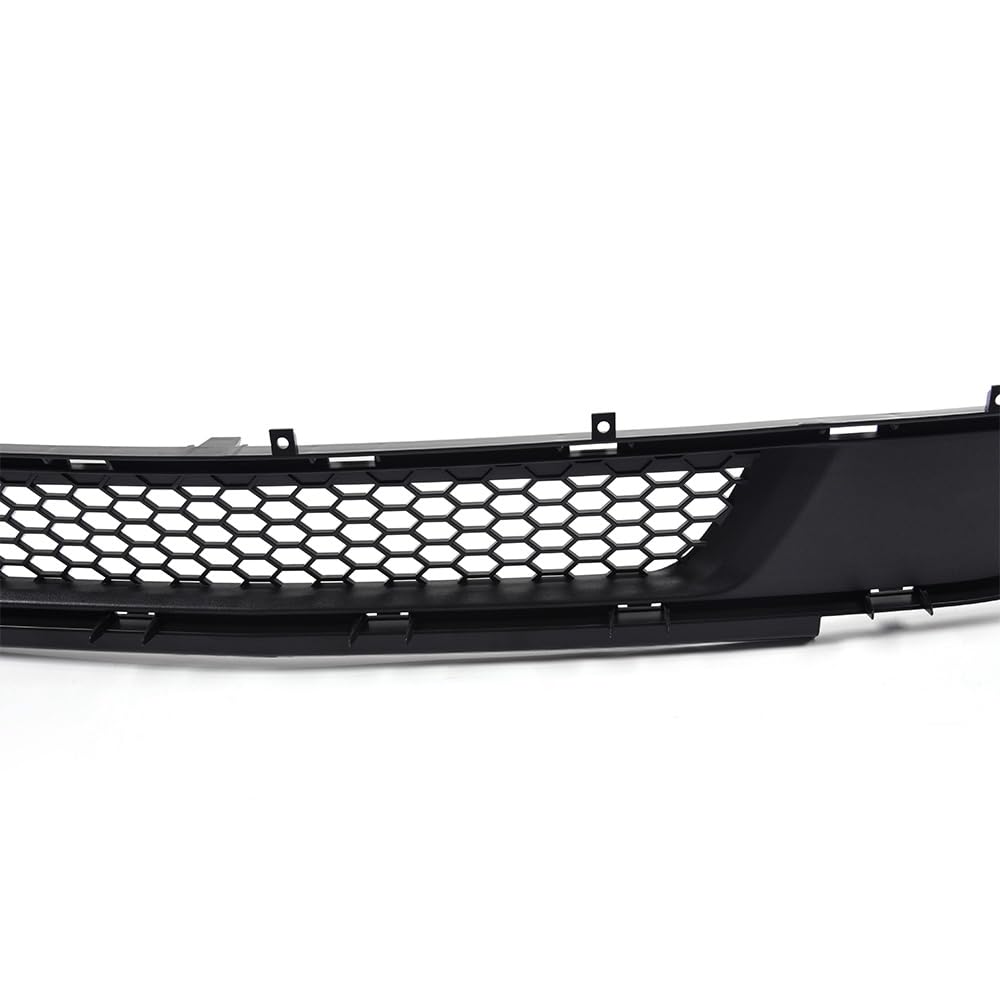 G-PLUS ABS Front Bumper Lower Grille Grill Honeycomb Style w/o Chrome Surround Compatible with Ford Mustang 2018-2021 (Not Fit Shelby GT500 models)