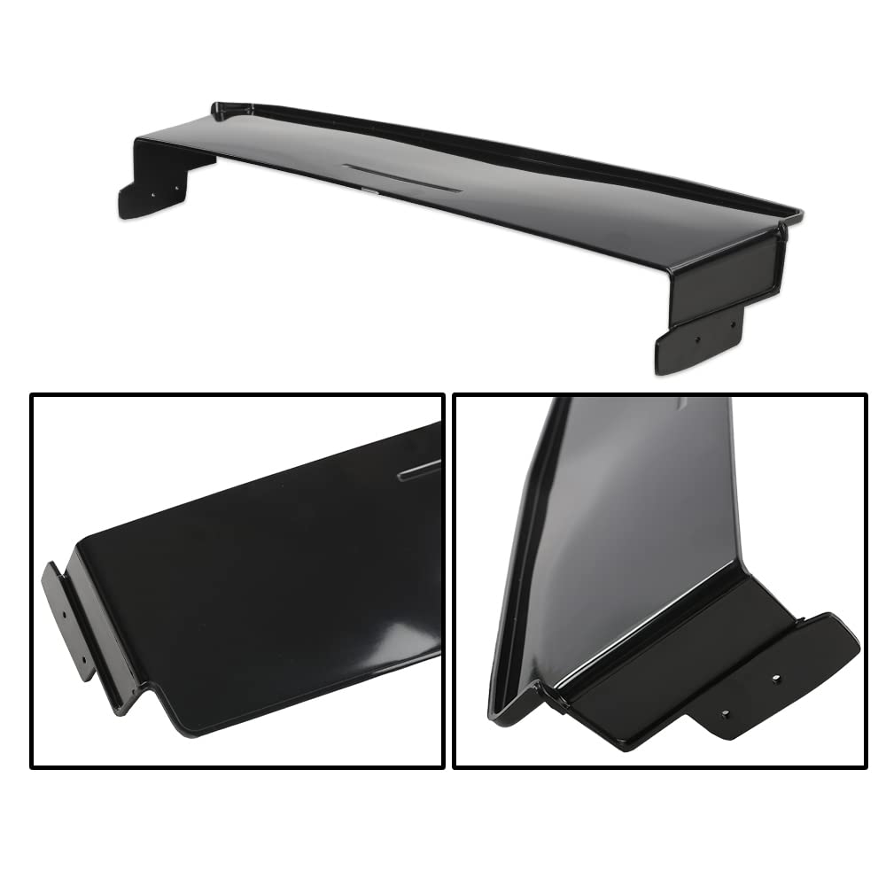 G-PLUS Rear Bumper Fillers Set Compatible With 1979-1985 Eldorado Black Plastic Painted Bumper Fillers 7pcs