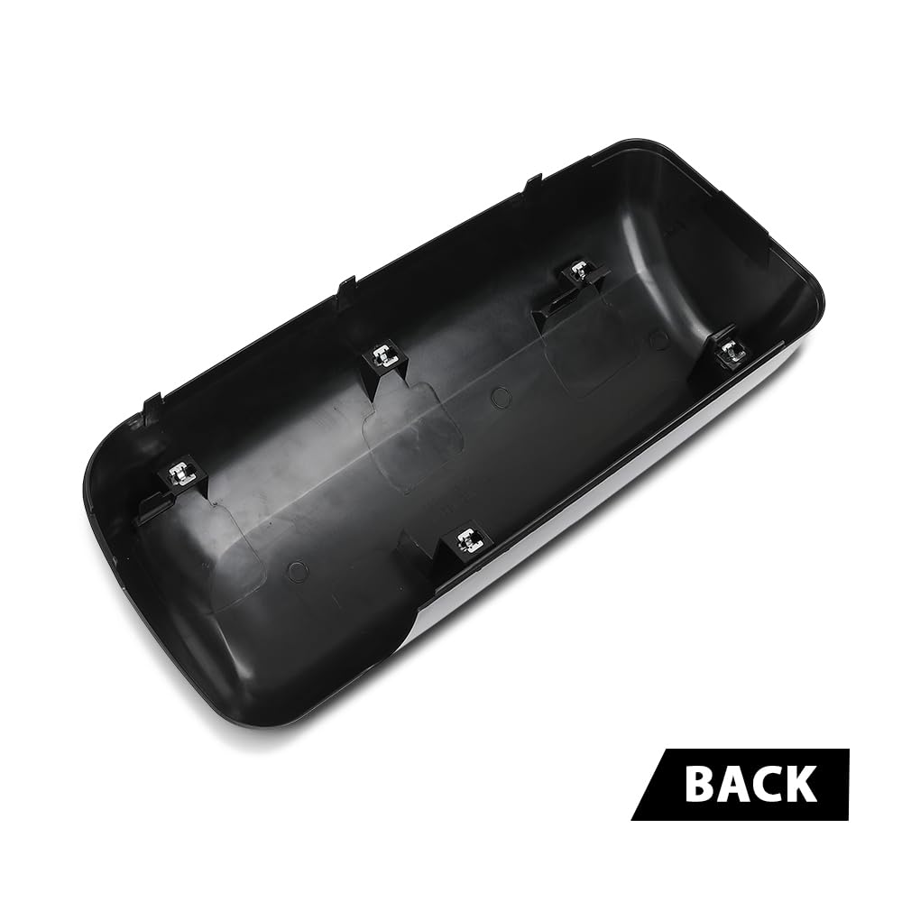 G-PLUS Pair Door Mirror Covers, Compatible with Peterbilt 579 2013-2023, LH Driver & RH Passenger Side 2PCS