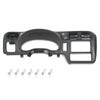 G-PLUS Dashboard Bezel Cluster Dash Bezel Trim Double Din Compatible with Chevy Blazer S10 GMC Jimmy Sonoma 1998-2004 Dark Gray