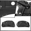 G-PLUS Front Left+Right Side Fender Liners Compatible with Audi A6 S6 2016-2018 4G0853888J, 4G0853887J