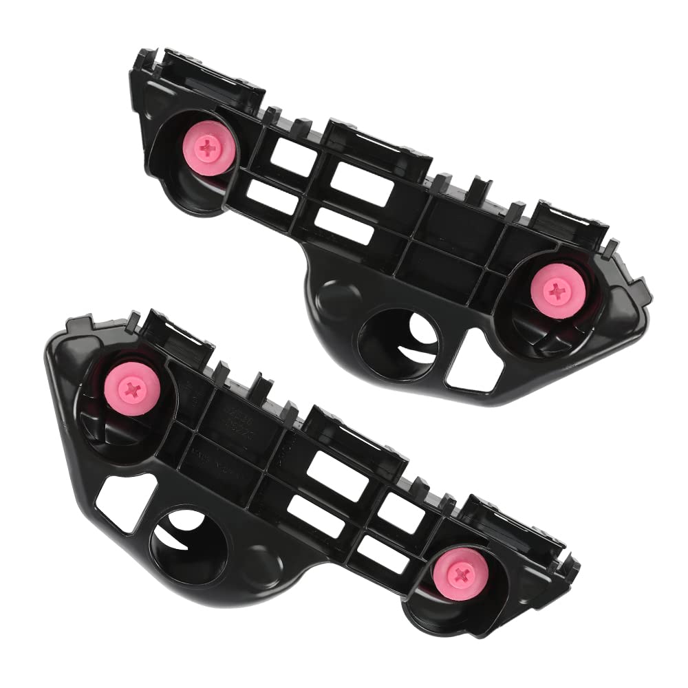 G-PLUS Bumper Bracket Retainer Front Pair Beam Mount Support Compatible with Toyota Camry 2018-2024 Bumper Retainer Bracket Support 52536-33060 52535-33060