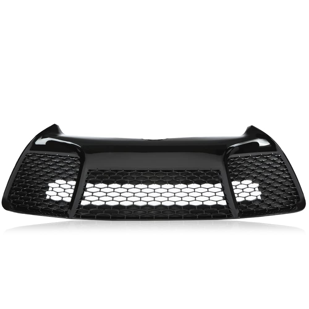 G-PLUS New Front Bumper Cover Grill Grille Compatible with Toyota Camry L LE XLE Hybrid Models 2012-2014 TO1036128