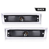 G-PLUS Amber LED Marker Light Compatible with Chevy C10 C20 C30 GMC 1981-1991 GM2550115, GM2551107 Clear Lens Front Side Marker Lamp