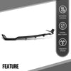 G-PLUS Rear Diffuser Compatible with BMW G07 X7 Model 2019-2025 with M Sport Package Not Fit Model with Regular Non-M Sport Bumper Rear Bumper Diffuser Kit Glossy Black