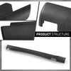 G-PLUS Skirt Rocker Molding Panel Passenger Right Side Compatible with Jeep Cherokee 2014-2022 Black 1YW36RXFAI