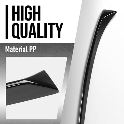 G-PLUS Rear Trunk Spoiler Wing Compatible with BMW X5 G05 2019 2020 2021 2022 2023 2024 Rear Trunk Lip Spoiler Wing Body Kit Gloss Black