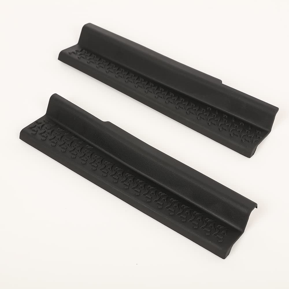 G-PLUS Door Sill Guards Kit Compatible with 2007-2018 Wrangler JKU All Terrain Entry Guard Kit Door Entry Guards Sill Protector Replacement