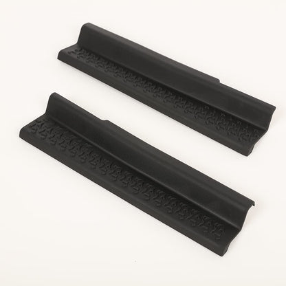 G-PLUS Door Sill Guards Kit Compatible with 2007-2018 Wrangler JKU All Terrain Entry Guard Kit Door Entry Guards Sill Protector Replacement