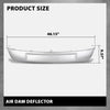 G-PLUS Front Air Dam Deflector Lower Valance Apron, Compatible with Audi Q5 2018-2020, 80A807531TB2, AU1095109