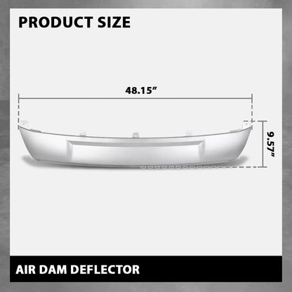 G-PLUS Front Air Dam Deflector Lower Valance Apron, Compatible with Audi Q5 2018-2020, 80A807531TB2, AU1095109