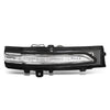 G-PLUS Right LED Mirror Mounted Turn Signal Light, Compatible with Ford Edge SEL/Titanium Sport Utility 4-Door 2015-2021, Passenger Side, FT4Z13B375A