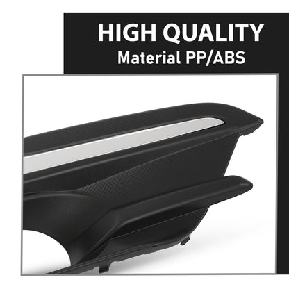 G-PLUS Fog Light Trim Driving Lamp Front Passenger Right Side Compatible with Subaru Impreza 2017-2019,Fit For Models with Chrome Trim 57731FL040, SU1039113