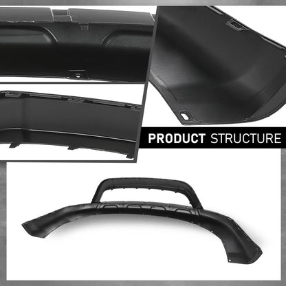 G-PLUS Front Lower Bumper Cover, Compatible with Dodge Journey 2011-2019, CH1015120, 68088688AA, 68088688AB