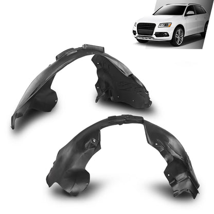 G-PLUS Fender Liners Front, Driver & Passenger Side Compatible with Audi Q5 2009-2017,Fit Audi SQ5 2014-2017,Fit for Models Without S-Line Package 8R0821172F, 8R0821172K