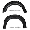 G-PLUS 4PCS Fender Flares Fit Ford F150 2009-2014 Styleside with 67.0"/ 78.8" / 97.4" Bed Models Only (Not Fit Platinum and Raptor Models) FO1269100 FO1268100, Textured Pocket-Riveted