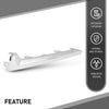 G-PLUS Fog Light Molding Trim Passenger Side Compatible with Subaru Forester 2017-2018 57708SG000