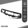 G-PLUS Front Bumper Compatible with Ford F150 Raptor 2017-2020 FO1002433, HL3Z17757A Iron Black