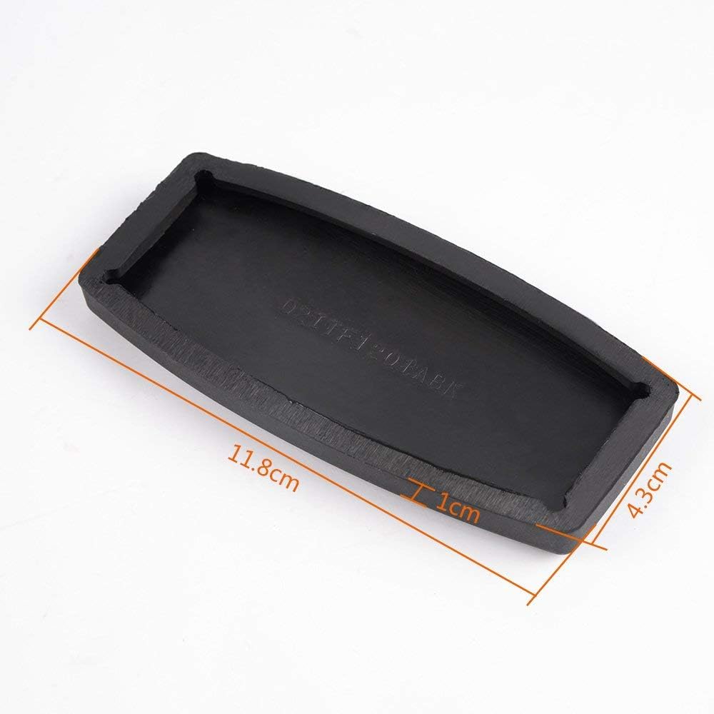 G-PLUS Brake Pedal Pad Compatible with Ford F150 F250 F350 F450 F550 Ranger Explorer Expedition Excursion Lobo/Fit Lincoln 1998-2005/Fit Mercury 1997-2010 Brake Pedal Cover Only for Automatic Trans