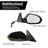 G-PLUS Side Mirror Memory Signal Power Folding Right Passenger Side 12pin Compatible with Audi A6 Premium 2012-2018/Fit Audi S6 2013-2018 128-64021R 4G1857410 4G185750 4G08575 Glossy Black
