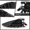 G-PLUS Front Bumper Fender Bracket Left & Right Side Compatible with Tesla Model S 2012-2021 109549500A, 109549600A, 1095495-00-A, 1095496-00-A Black