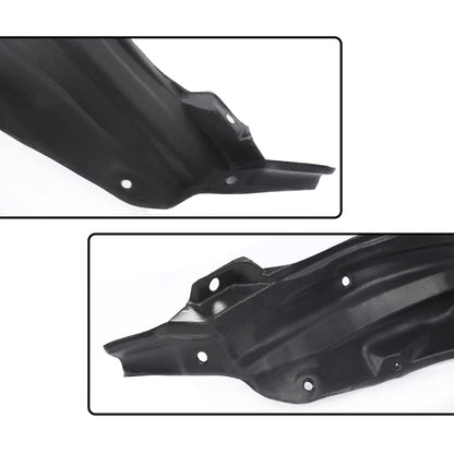 G-PLUS Front Inner Fender Liner Splash Shield Compatible with Toyota Yaris 2007-2012 Driver & Passenger Side 53875-52180 53876-52180 TO1250120 TO1251120