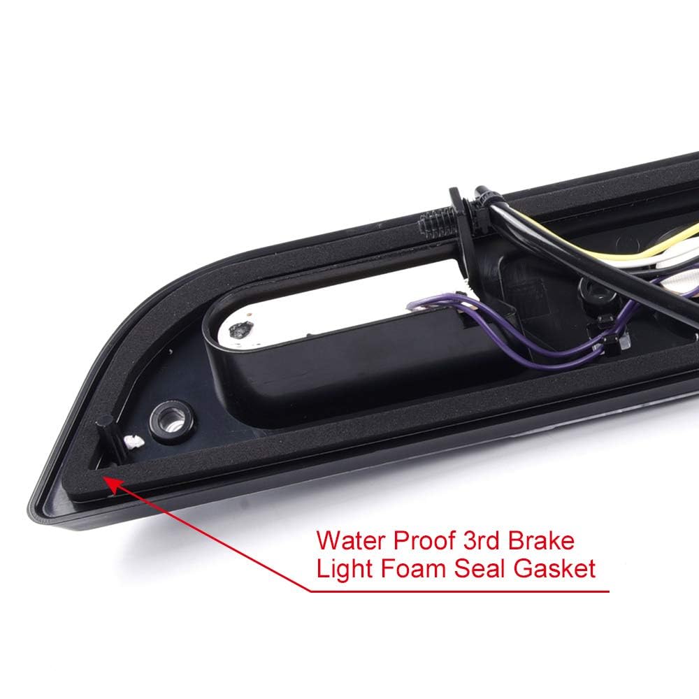 G-PLUS 3rd Third Brake Light Seal Gasket Compatible with Ford F150 2015-2019/Fit Ford F250 F350 F450 Super Duty 2017-2019/Fit Ford Ranger 2019/NOT Fit Raptor Model
