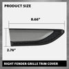 G-PLUS Right Fender Grille Trim Cover Compatible with Discovery Sport 2015-2016 LR058534