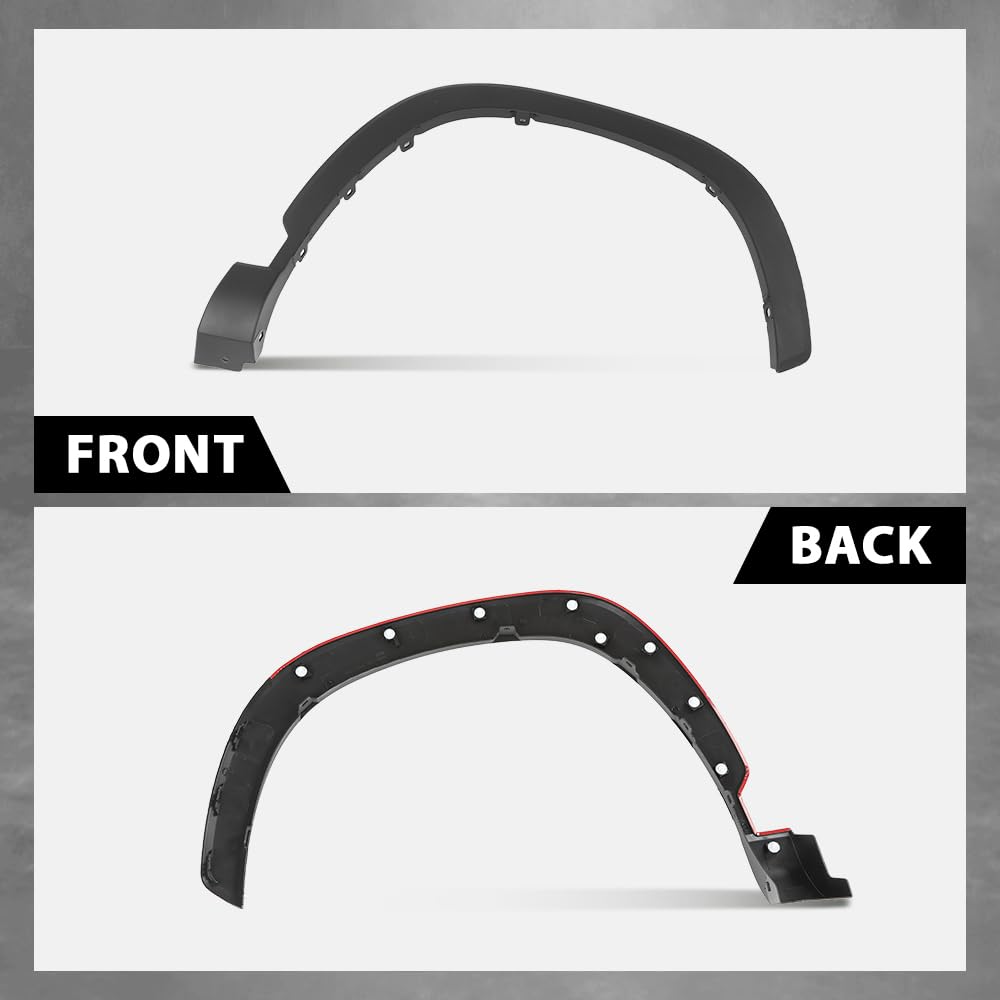 G-PLUS Front Fender Flare RH Side Compatible with Toyota Corolla Cross (submodel: L, LE, XLE) 2022-2023 756010A040, TO1291125