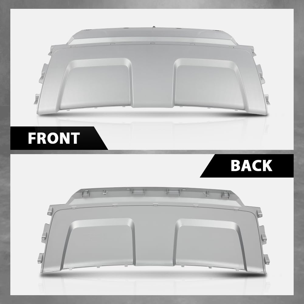 G-PLUS Rear Bumper Cover Trim Plate Board Compatible with Range Rover Evoque 2012-2018 Pure Models Only, Not Fit for Dynamic Models