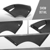 G-PLUS Bumper Cover Fascia Front Driver Left Side Lower Hand Compatible with Volvo XC90 3.2 2007-2014 Fit Volvo XC90 V8 2007-2011 30678950, VO1016102 Black
