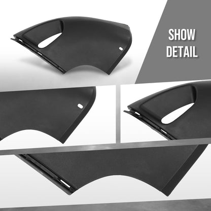 G-PLUS Bumper Cover Fascia Front Driver Left Side Lower Hand Compatible with Volvo XC90 3.2 2007-2014 Fit Volvo XC90 V8 2007-2011 30678950, VO1016102 Black