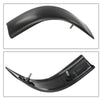 G-PLUS Corner Roof Moldings Compatible with Ford F250 F350 F450 F550 Super Duty 1999-2007 Regular & Crew Cab Only NOT FIT Extended Cab YC3Z-2551728-PTM YC3Z-2551729-PTM Black 2 PCS