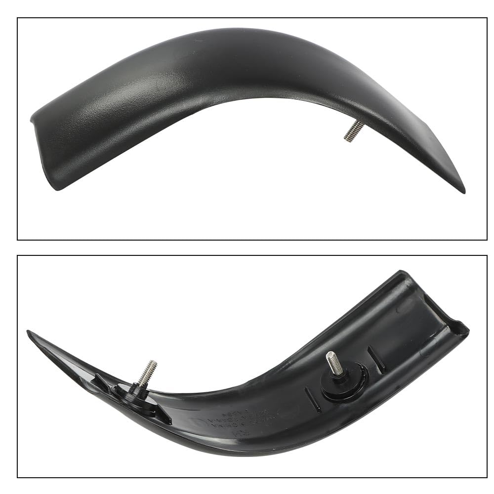 G-PLUS Corner Roof Moldings Compatible with Ford F250 F350 F450 F550 Super Duty 1999-2007 Regular & Crew Cab Only (Not Fit Extended Cab) YC3Z-2551728-PTM YC3Z-2551729-PTM Unpainted Black RH & LH