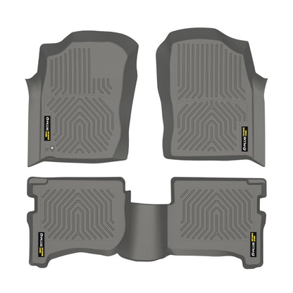 Floor Mats Fit Toyota 4Runner 1996-2002,1st & 2nd Row All Weather Protection TPE Floor Liners Cargo Liner Gray, alfombras para carro