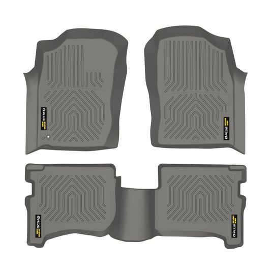 Floor Mats Fit Toyota 4Runner 1996-2002,1st & 2nd Row All Weather Protection TPE Floor Liners Cargo Liner Gray, alfombras para carro