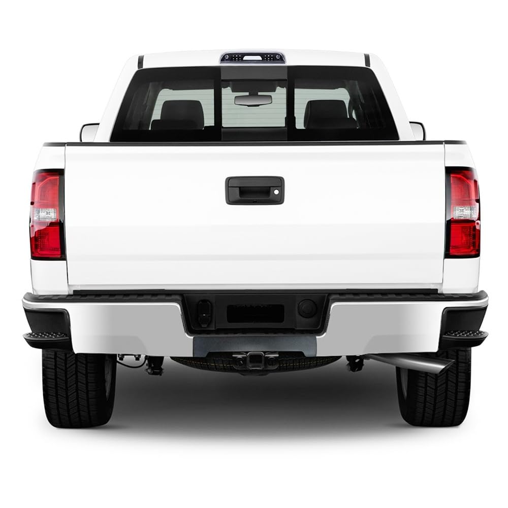 G-PLUS LED 3rd Third Brake Light Compatible with Chevy Silverado/GMC Sierra 1500 2014 2015 2016 2017 2018 2019 2020, High Mount Cargo Lamp, Clear Lens Black Housing, 23509162 20979071