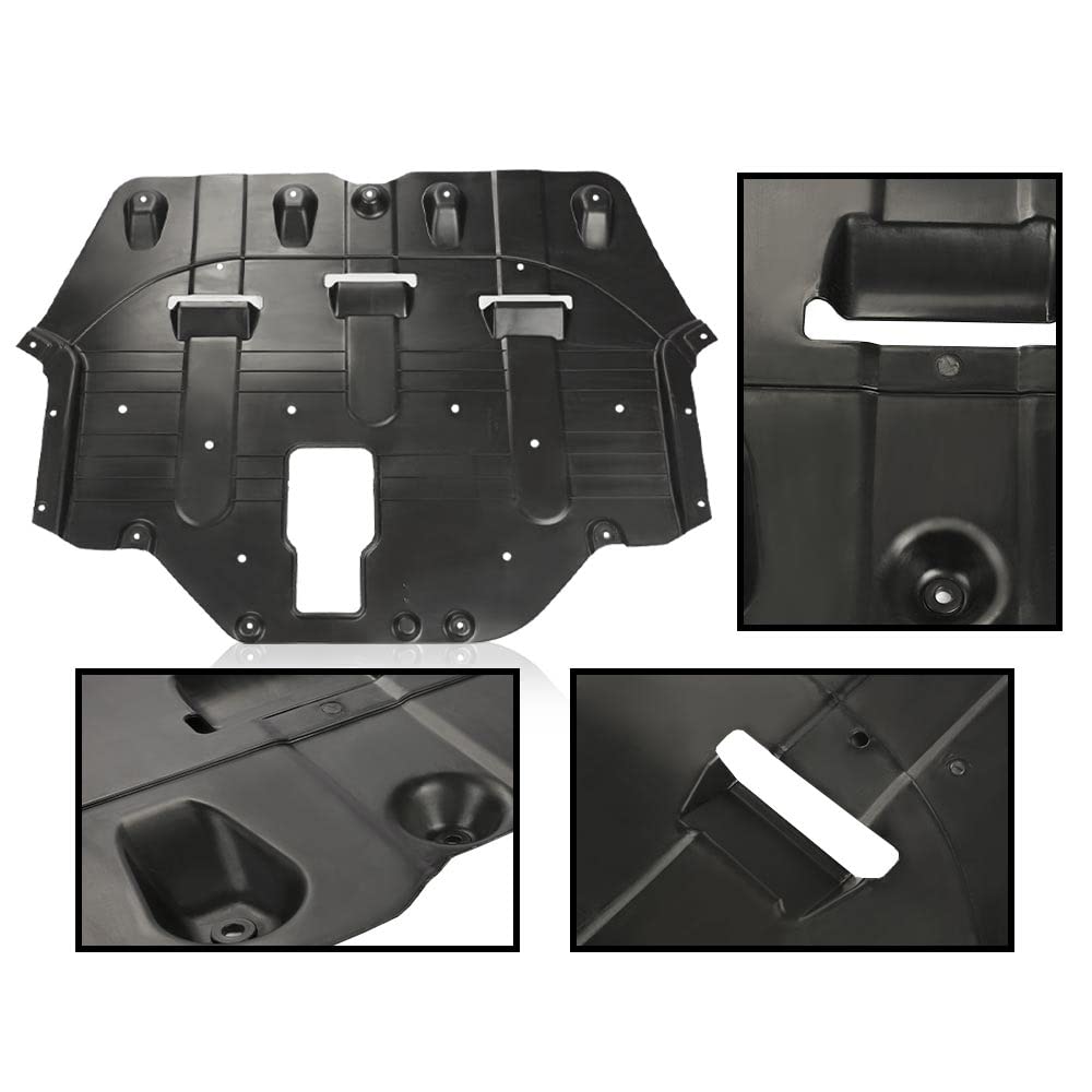 G-PLUS Engine Under Cover Splash Shields Front Support Compatible with Hyundai Sonata 2011-2017, Front Lower Engine Cover Fascia 29130-C2100
