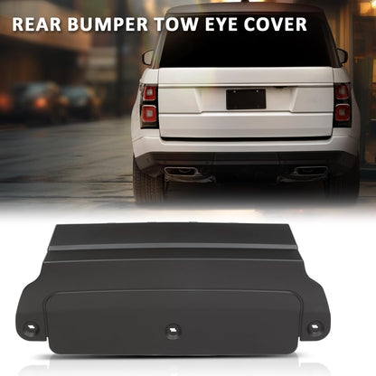 G-PLUS Rear Bumper Hitch Receiver Cover Tow Eye Compatible with Range Rover L405 2013-2018 (After June 2013)