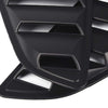G-PLUS for 2015 2016 2017 2018 Compatible for Ford Mustang GT V6 Vents Style Quarter 1/4 Side Window Louver Scoop Cover
