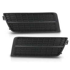 G-PLUS Fog Light Cover for Cadillac SRX 2010-2016 Black Pair