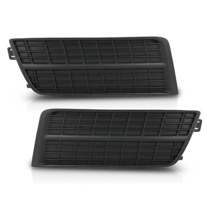 G-PLUS Fog Light Lamp Cover Black Hole Driver and Passenger Side Compatible with Cadillac SRX 2010-2016 GM1038126 GM1039126
