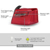 G-PLUS LED Outer Tail Light Assembly Rear Brake Lamp Right Passenger Side Compatible with Audi A6 C7 2012-2016,Not Fit for S Line/TDI / S6 Model 4G5945094A, 4G9945094B Luces Traseras
